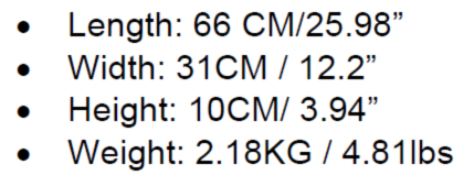 Rower_Stand_Specs