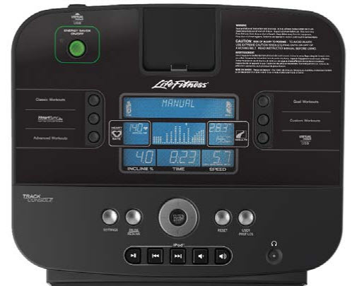 Life Fitness Track Series Console Introduction – Life Fitness Support